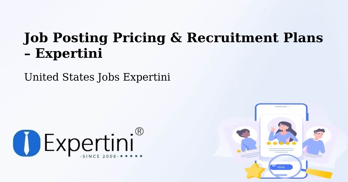 Job Posting Pricing & Recruitment Plans – Mequon - Mequon, United States Jobs Expertini